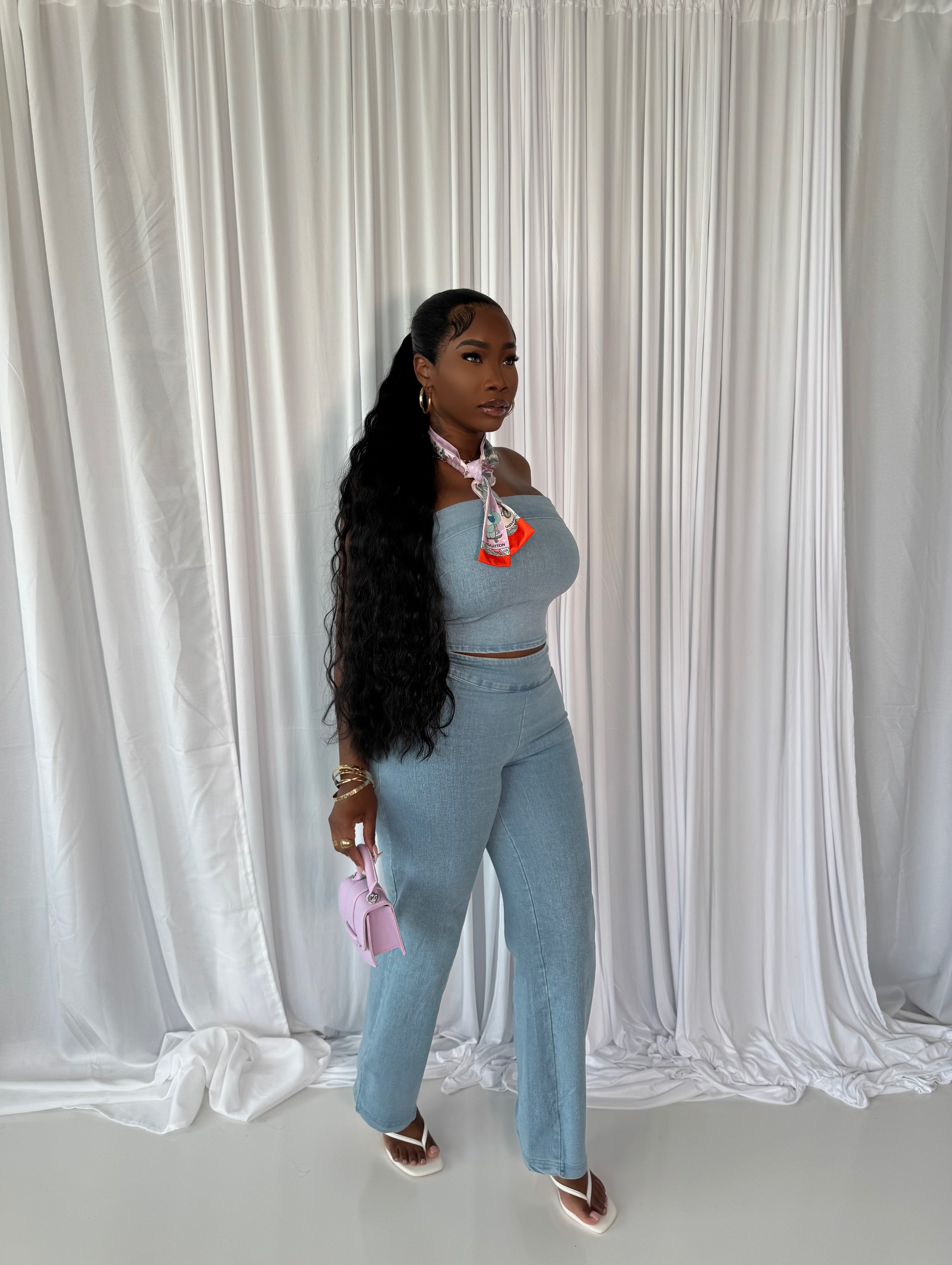 Poca Denim Set