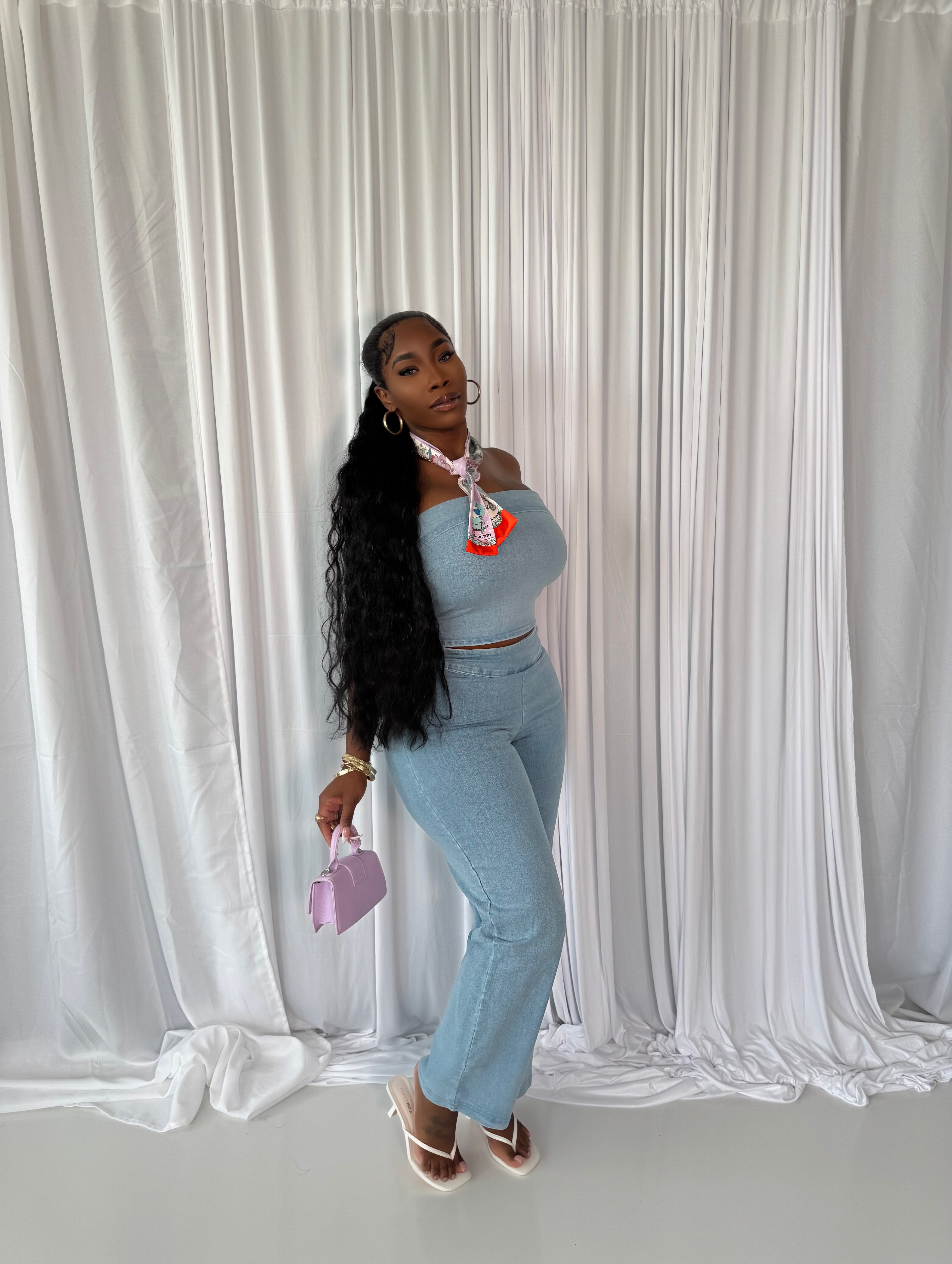 Poca Denim Set