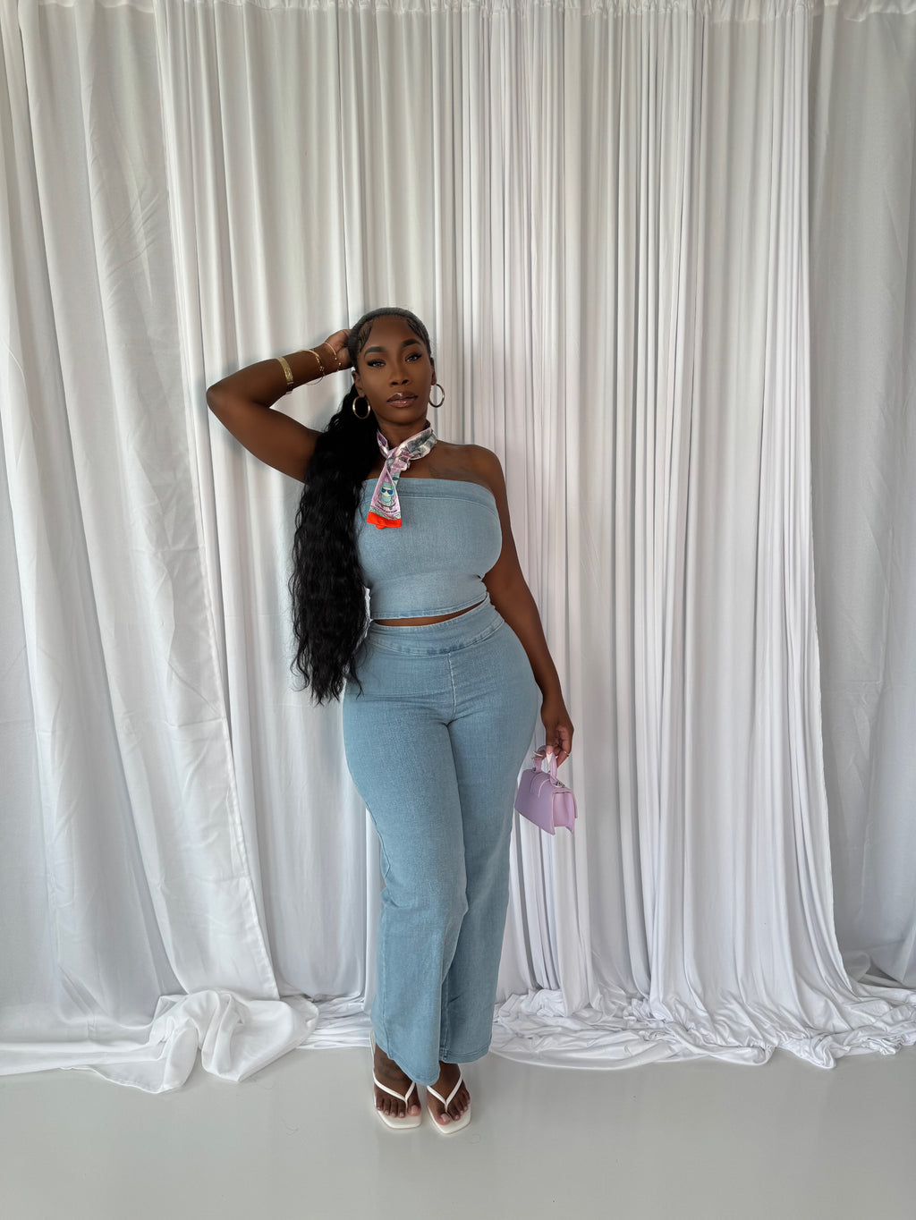 Poca Denim Set