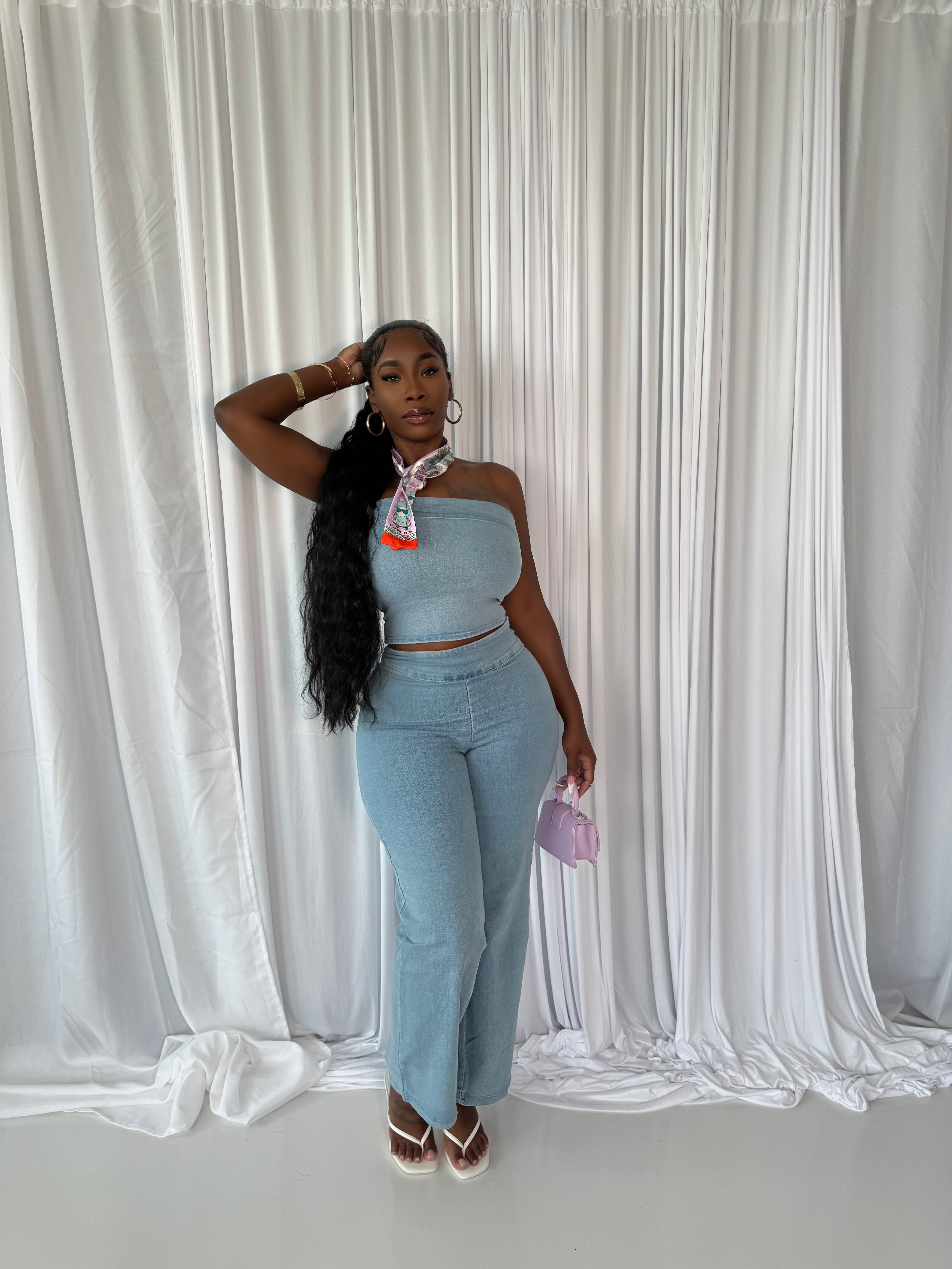 Poca Denim Set