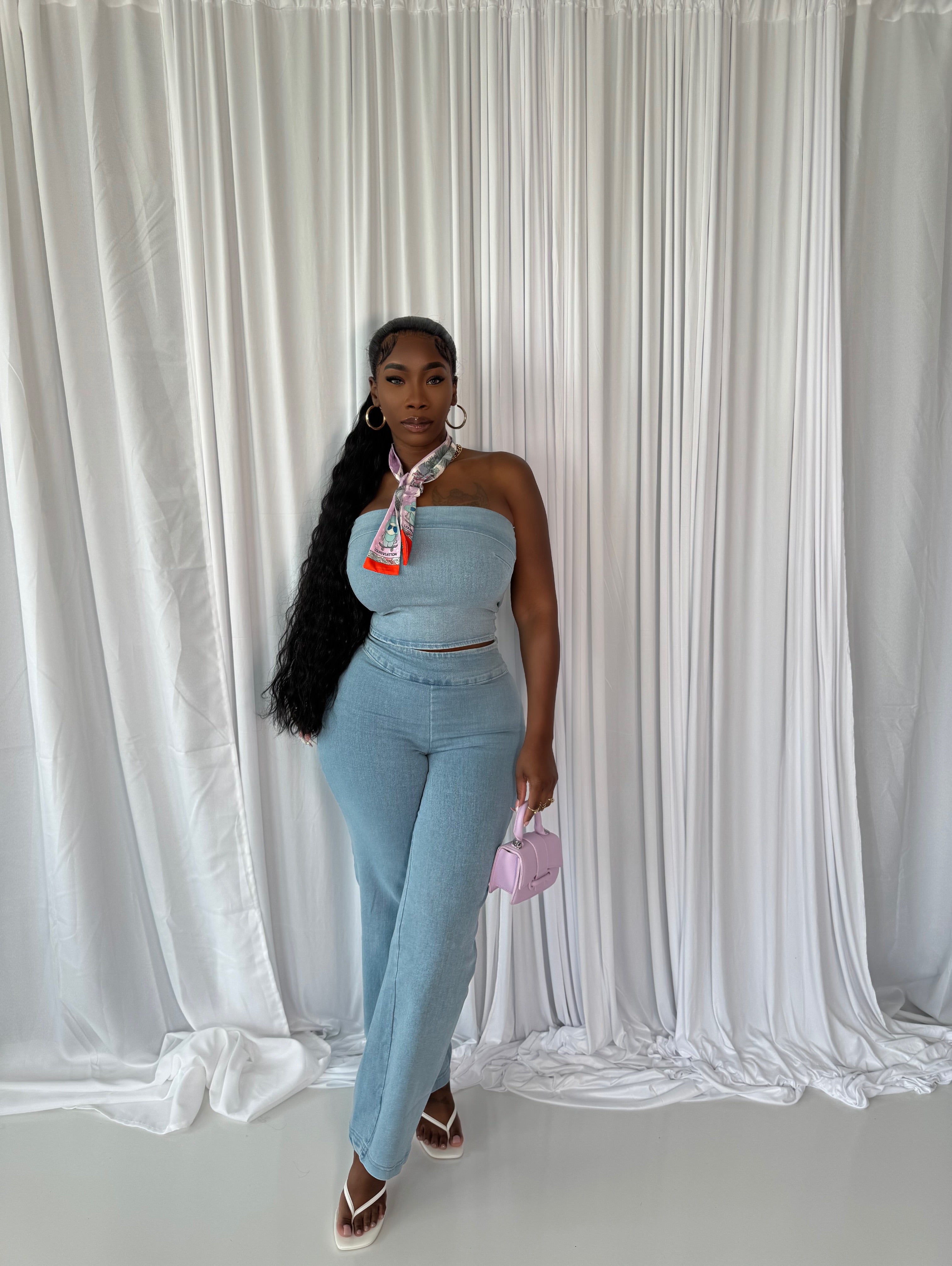 Poca Denim Set